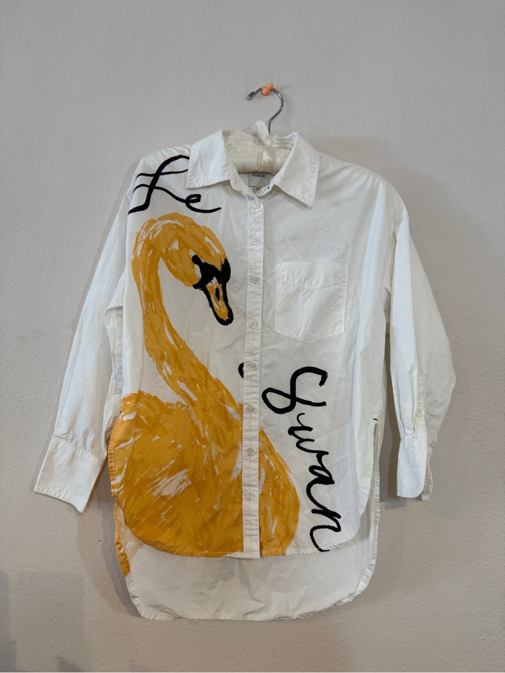 Maeve Le Swan oversized button up
